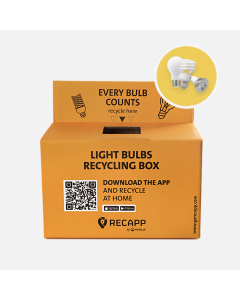 Light Bulbs Recycling Box