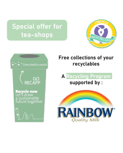 Rainbow Recycling Program for Tea-Shops